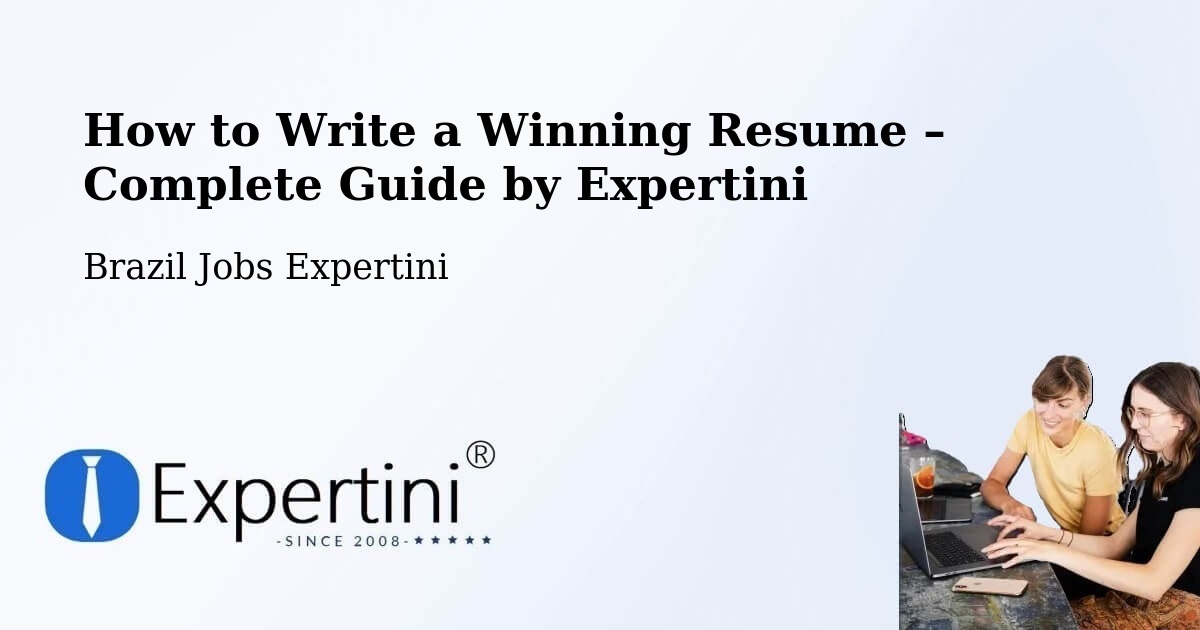 Resume Writing Guide for Job Seekers – Maceió - Maceió, Brazil Jobs Expertini